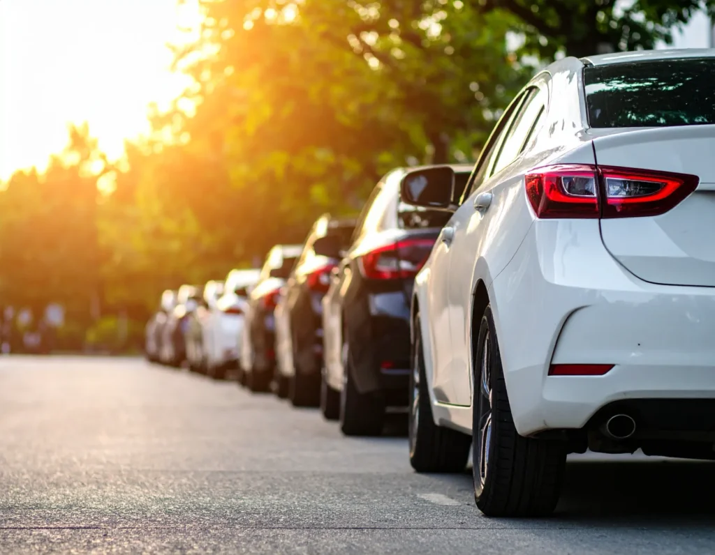 Parkende autos 1
